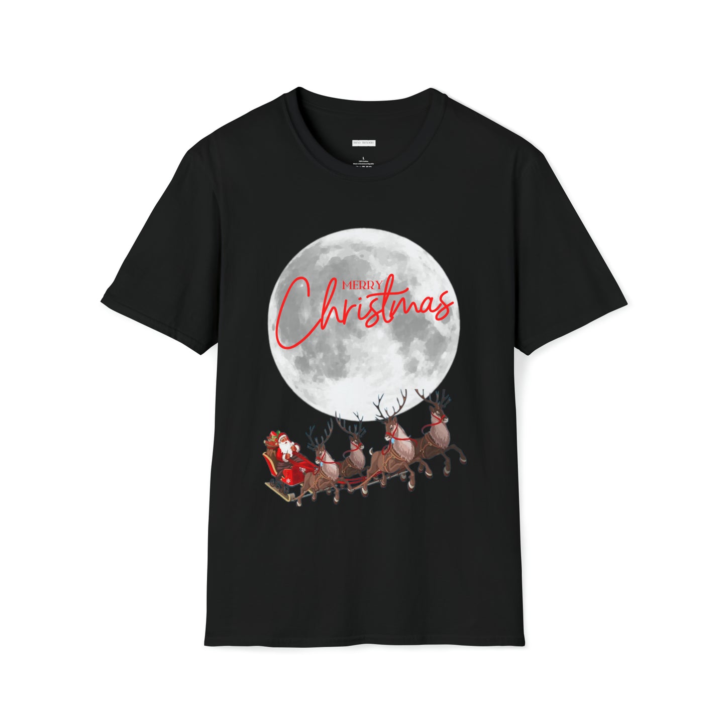 Christmas Moon T Shirt