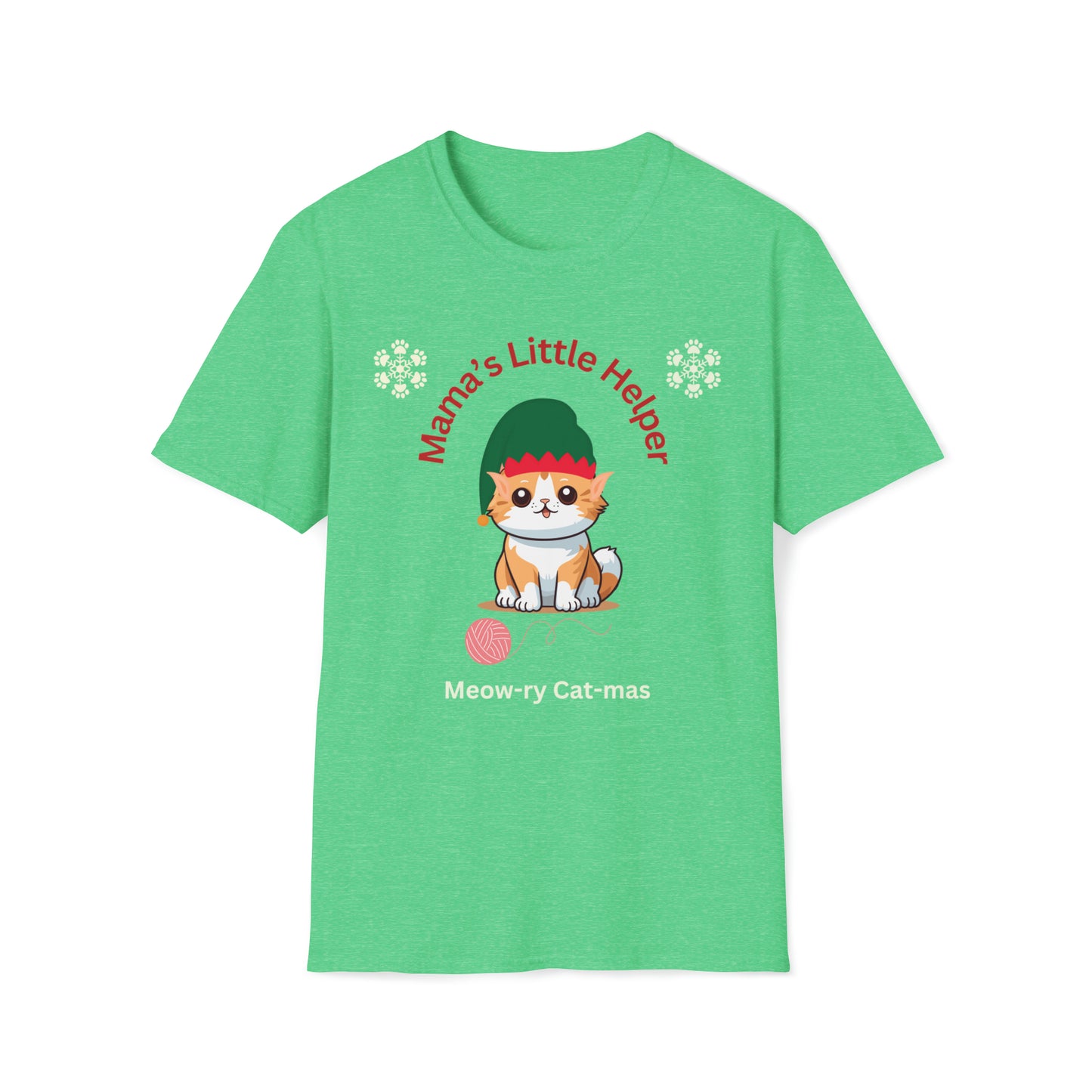 Meow-ry Christmas T Shirt