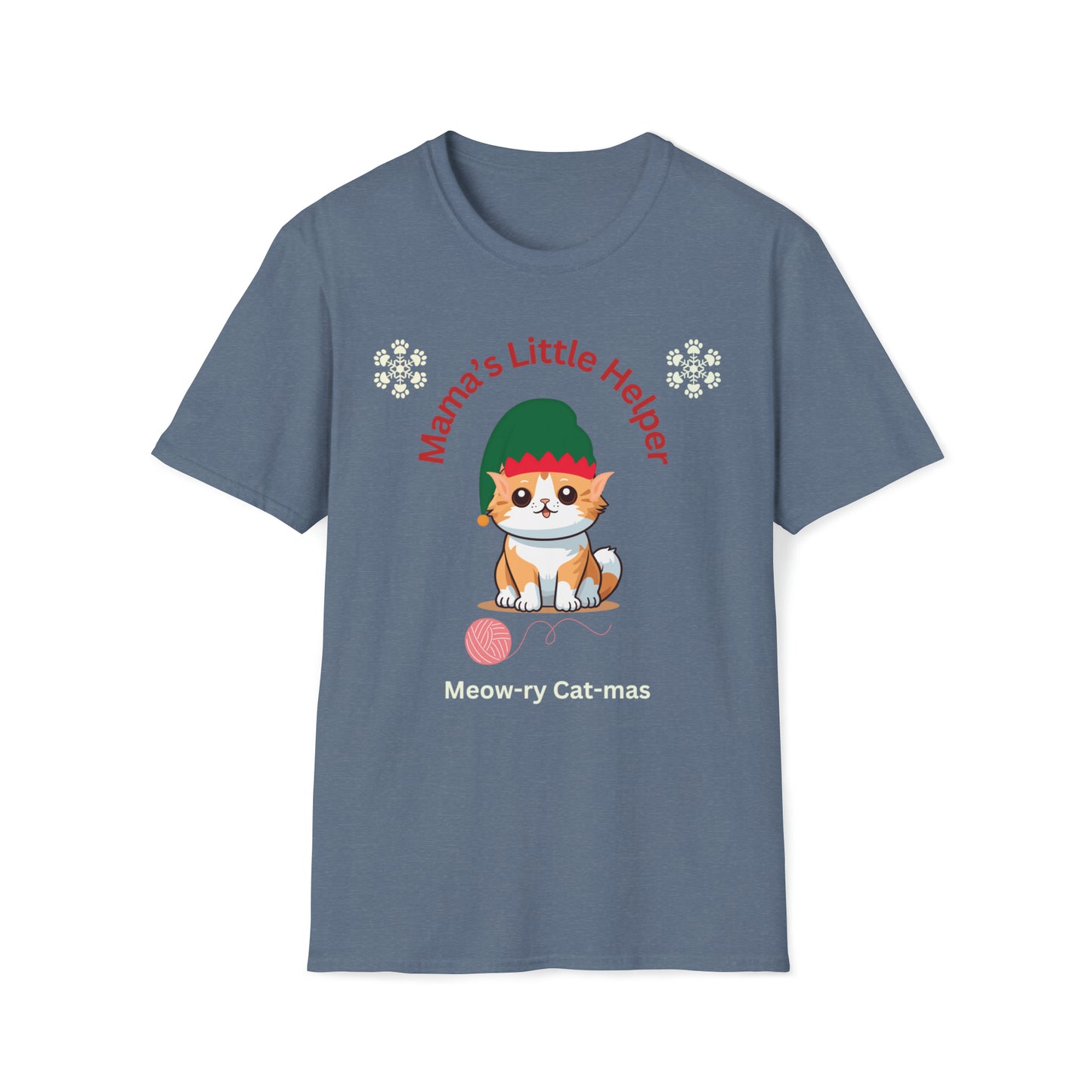 Meow-ry Christmas T Shirt