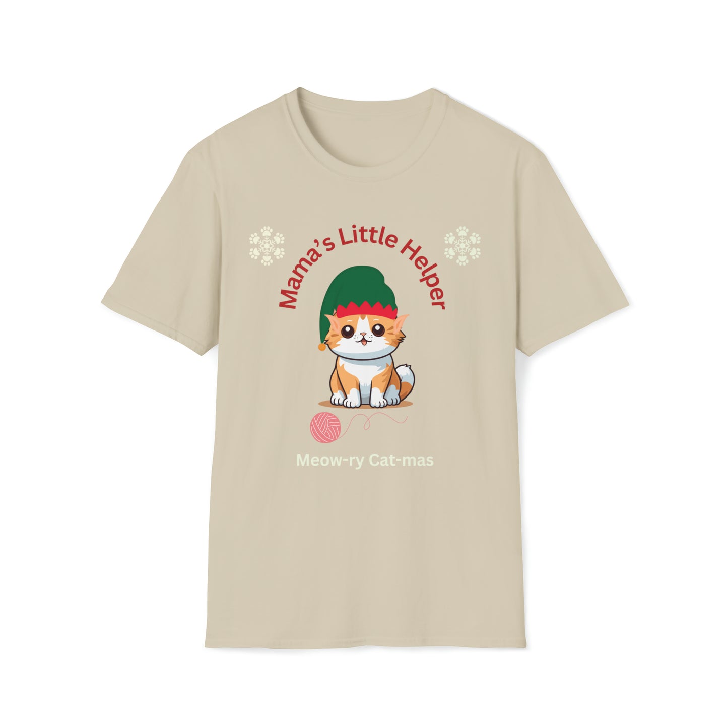 Meow-ry Christmas T Shirt