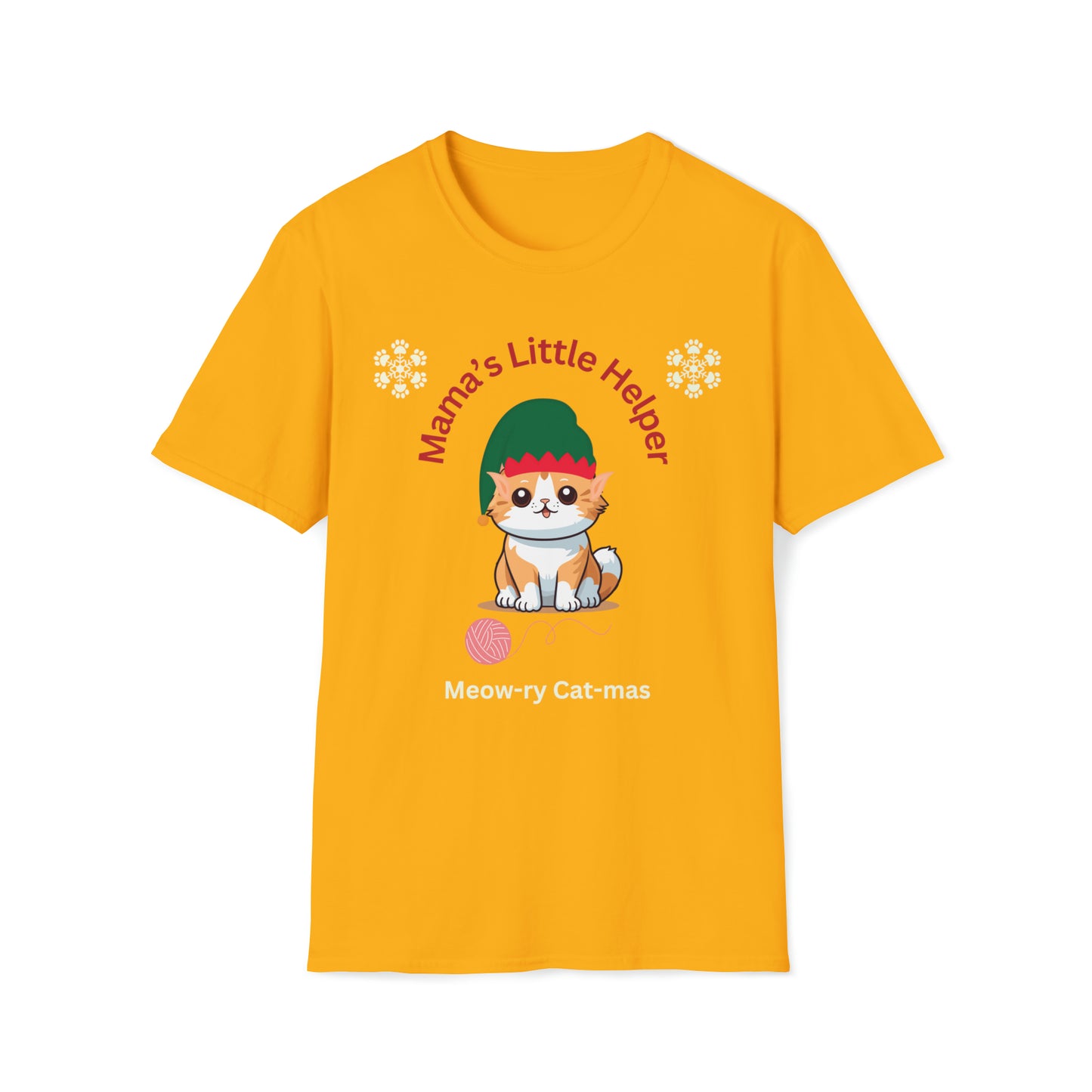 Meow-ry Christmas T Shirt