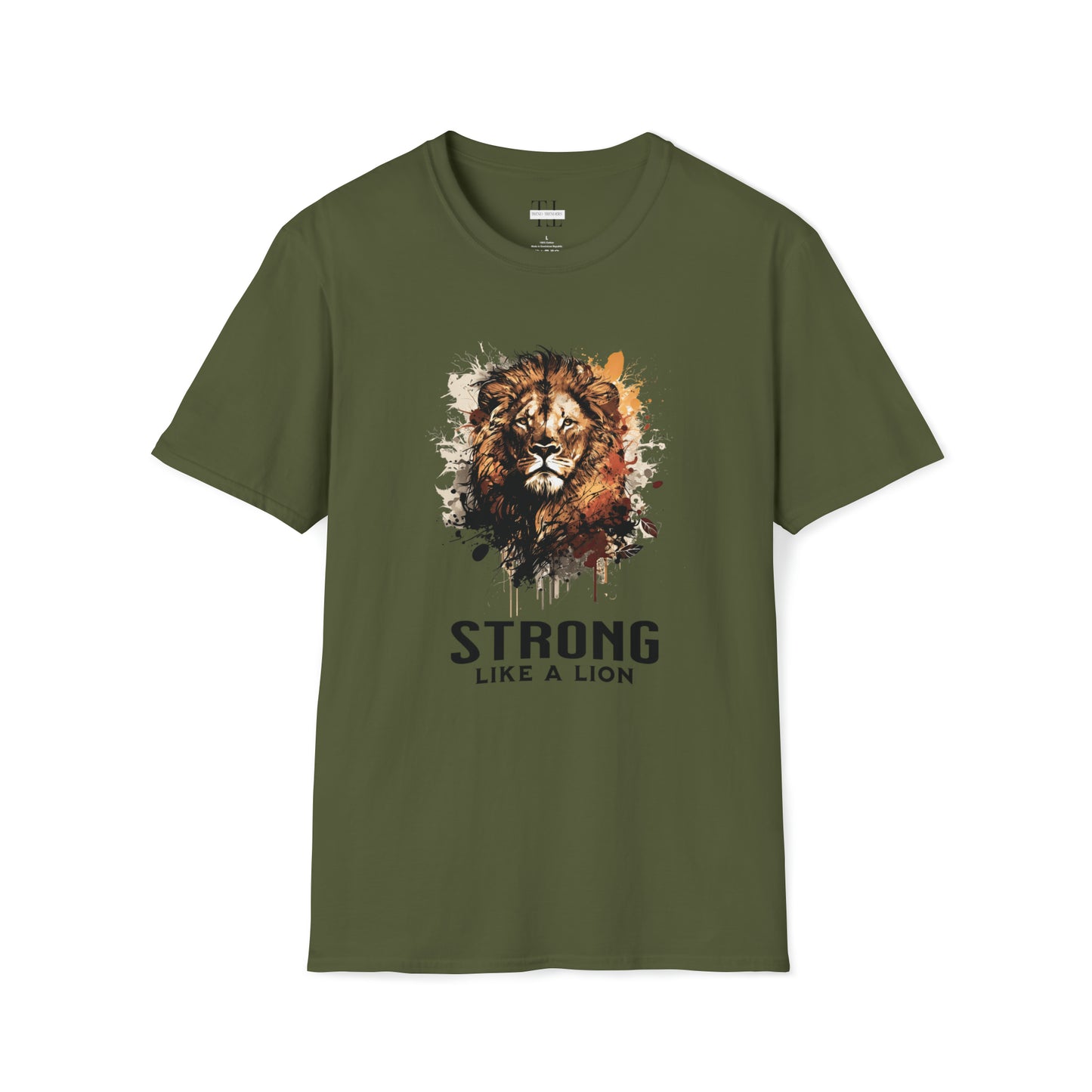 Strong Like a Lion Everyday T Shirt