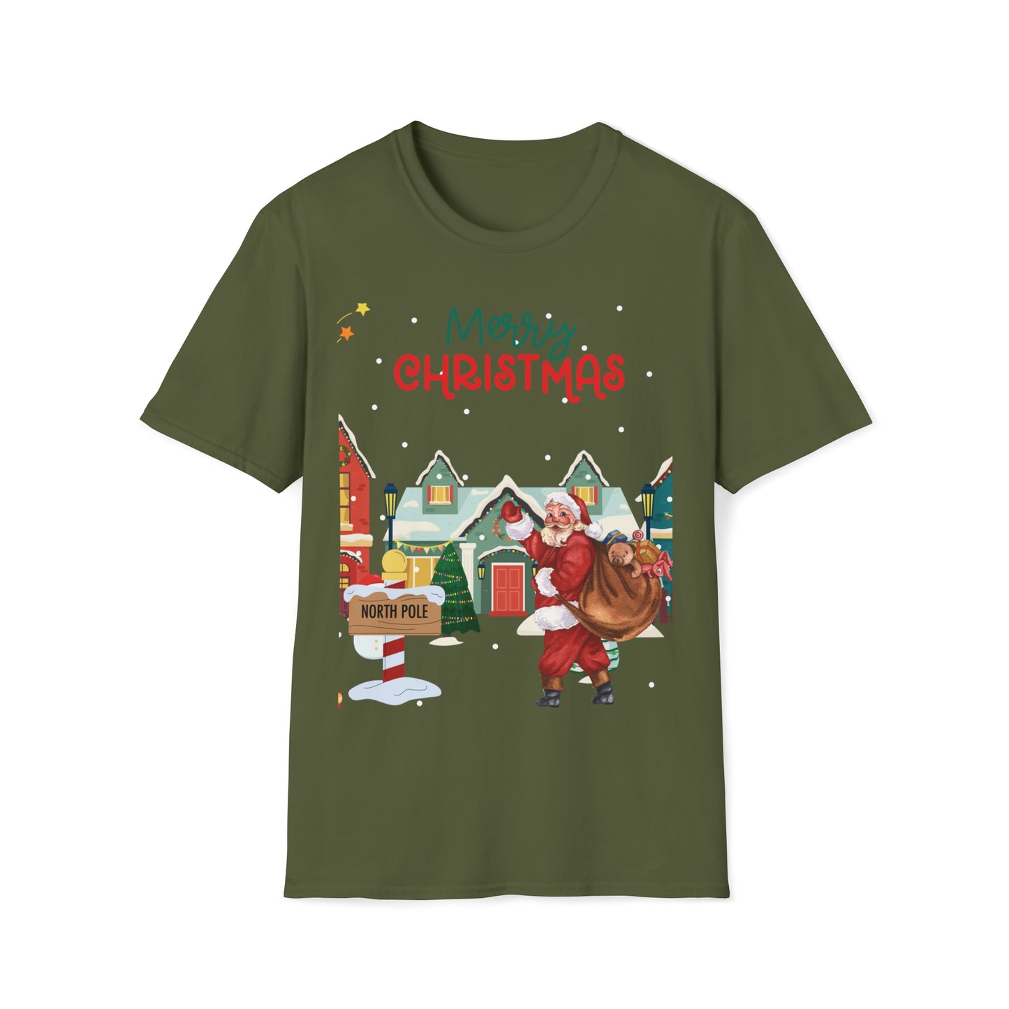 North Pole Christmas T Shirt