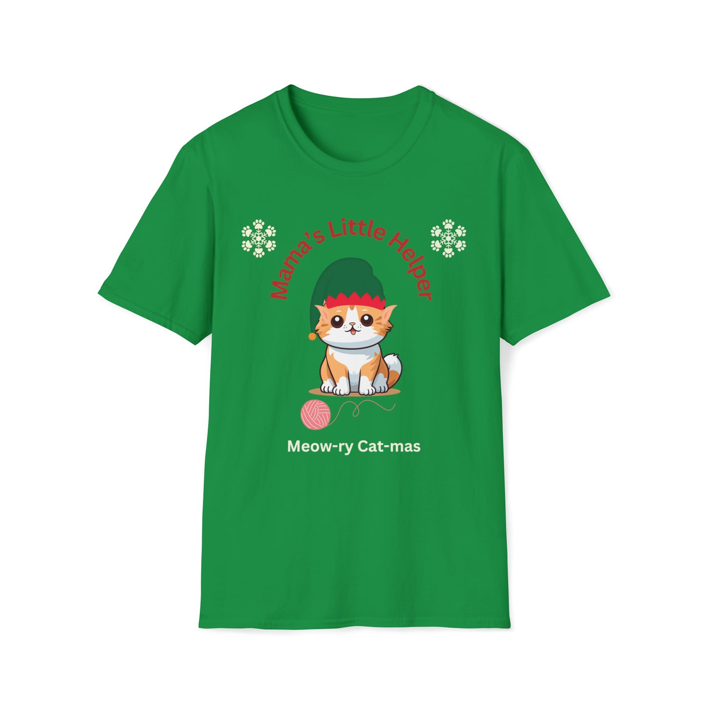 Meow-ry Christmas T Shirt