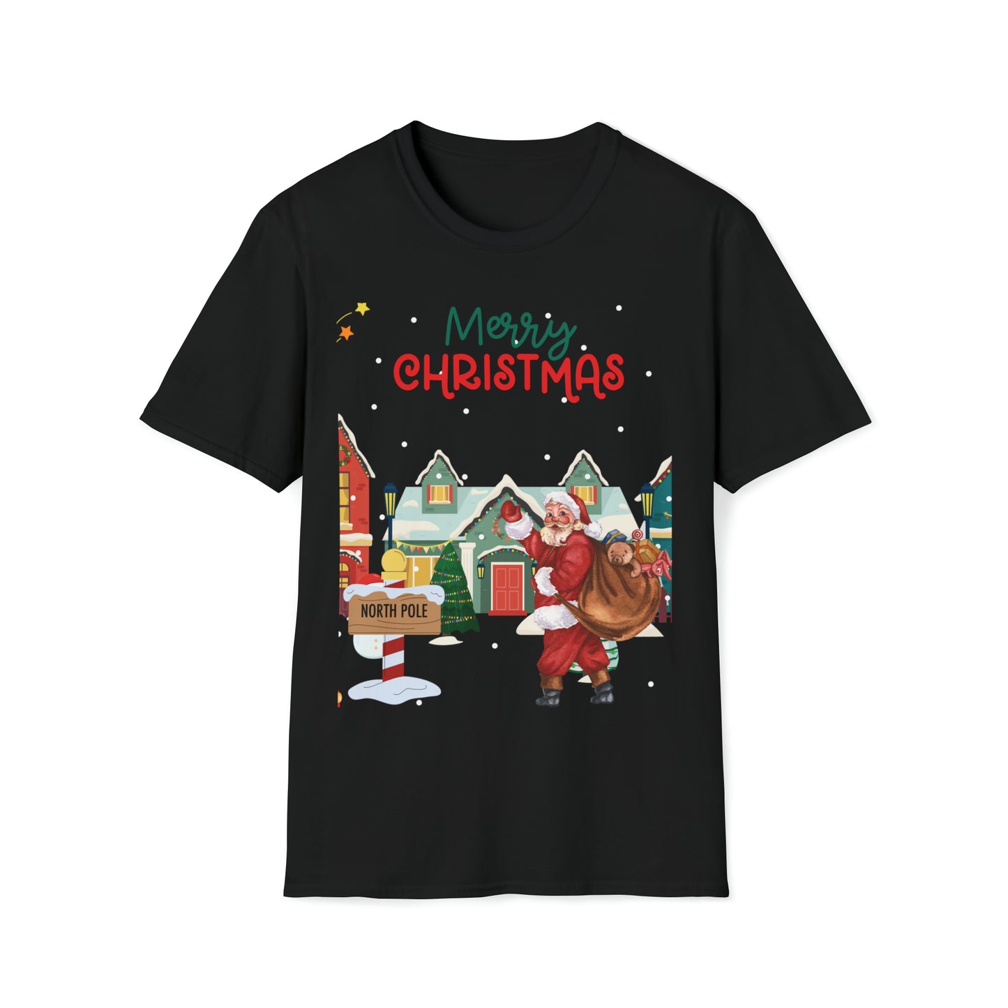 North Pole Christmas T Shirt