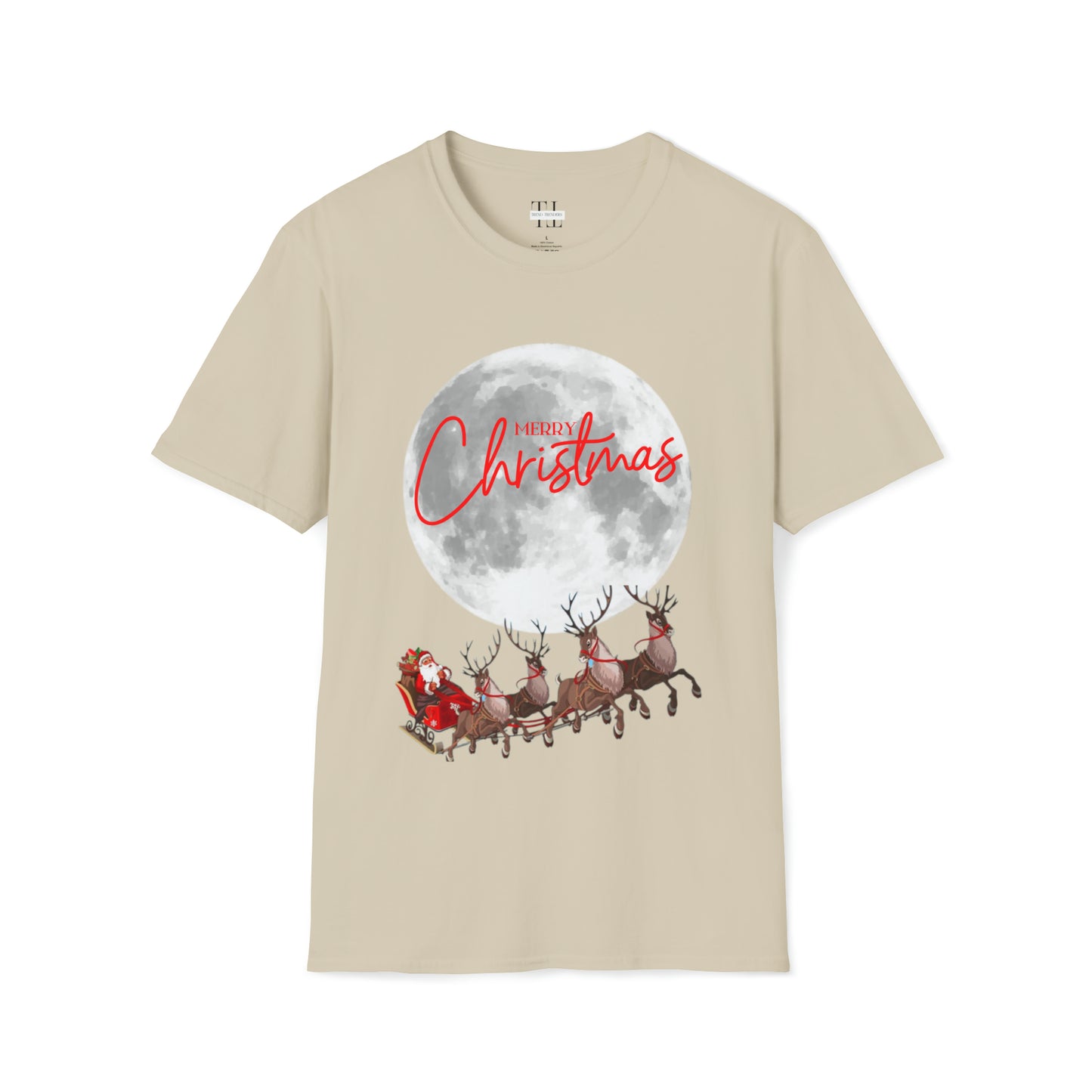 Christmas Moon T Shirt