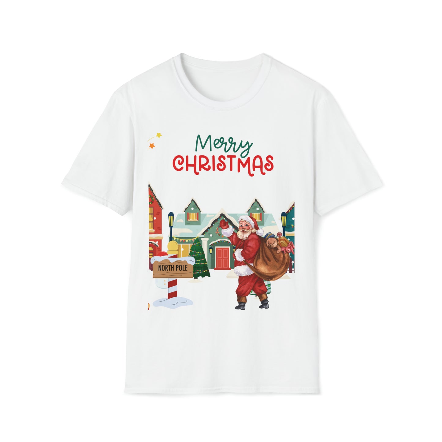 North Pole Christmas T Shirt