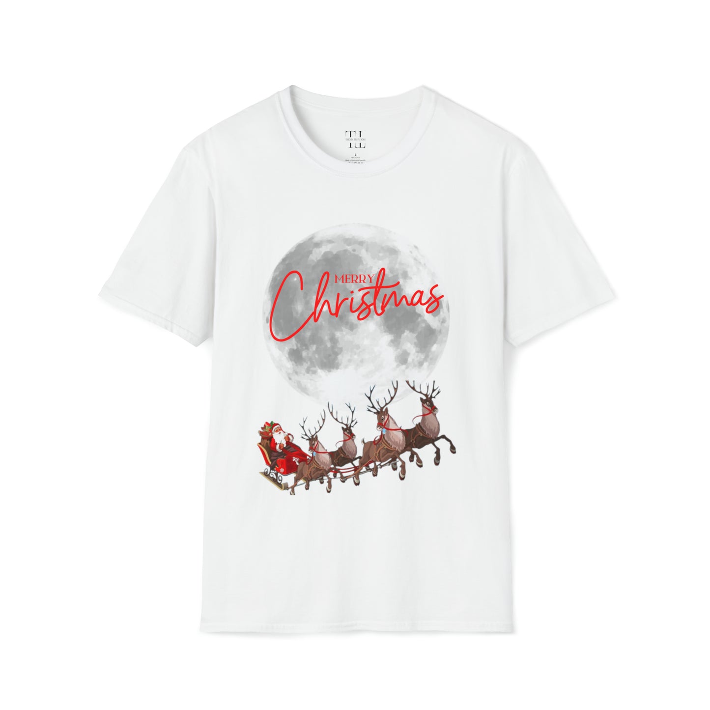 Christmas Moon T Shirt