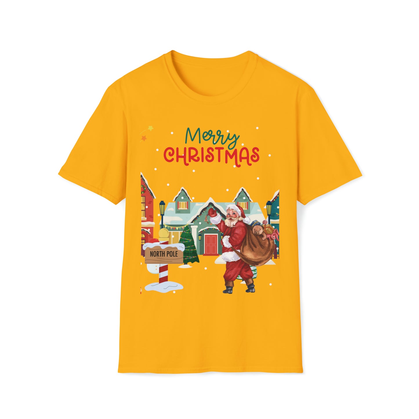 North Pole Christmas T Shirt